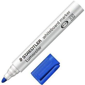 Staedtler 720934 - Marcador para pizarra, punta redonda, color azul