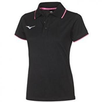 Mizuno Women's Short Sleeve Polo Shirt Black