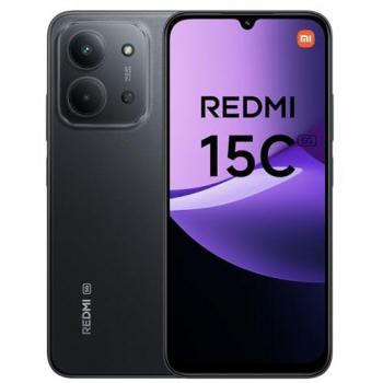 Smartphone Xiaomi Redmi 15C 5G 4GB RAM + 256GB Negro (Midnight Black) Dual SIM