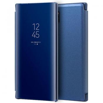 Funda Flip Cover Clear View Azul para Samsung Galaxy Note 10