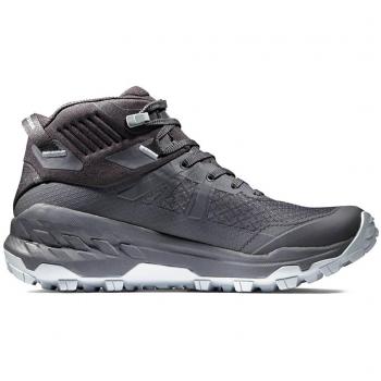 Mammut - Botas de montaña de mujer SERTIG II MID Gore-Tex Mammut, impermeables, transpirables, con membrana Gore-Tex, diseño mid-cut para mayor soporte en el tobillo, suela Vibram para
