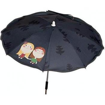 Babyline Hippies - Sombrilla de silla, unisex, color gris