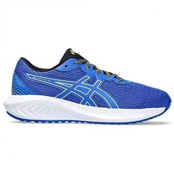 Zapatillas de Running ASICS Gel-Excite 10 GS Neutras para Niños - Azul y Amarillo Neón, Talla 39
