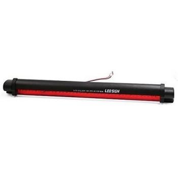 Adhesivo Rojo 40Led Coche tercera 3rd High Mount Stop Lámpara de luz de freno