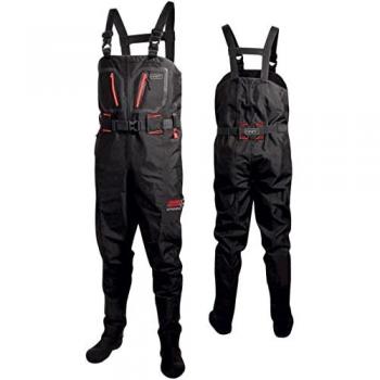 Vadeador Hart 25S Spinning Negro, Peto Transpirable Talla L