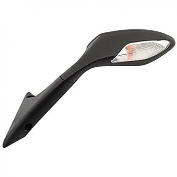Espejo Retrovisor Izquierdo Vicma para Aprilia SRV 850 con Intermitente, Plata (2012-2020)
