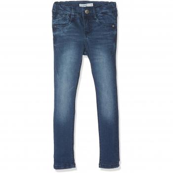 NAME IT Nittrikka Skinny Dnm Pant Nmt Noos, Jeans para Niñas, Azul