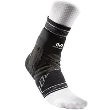 Mcdavid Elite Engineered - Tobillera elástica para Hombre, Hombre, 5146, Negro, Small