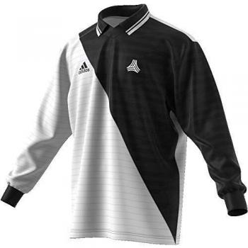Adidas Tan ADV JSY LS Camiseta, Hombre, Negro/Blanco, S
