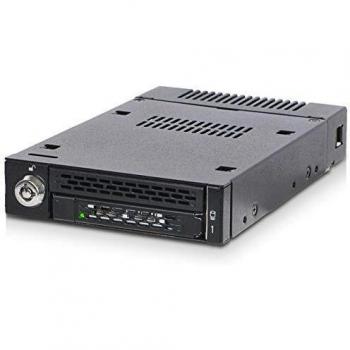 Rack Móvil SSD M.2 NVMe ToughArmor MB833M2K-B - 64Gb/s, Intercambiable, Negro