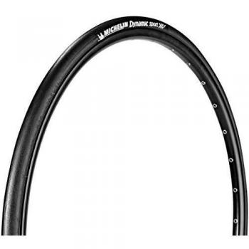 Michelin Dynamic Sport Cubierta para Bicicleta, Deportes y Aire Libre, Negro, 700x25