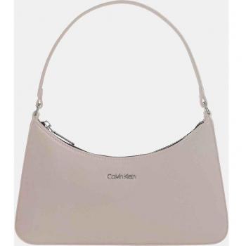 Calvin Klein - Bolso de hombro Must Medium con cremallera en color rosa
