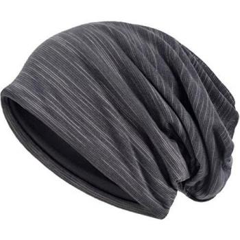 VECRY Hombre Gorros de Punto Slouch Beanie Thin Summer Cap Gorra de Calavera