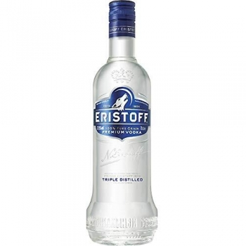 Eristoff Vodka Premium - Conjunto de 3 Botellas de 1L cada una, Total: 3L