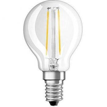 Bombilla LED E14 1,5W 136lm 2700K Filamento Claro