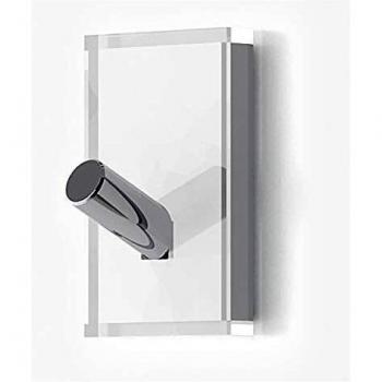 Gedy Rainbow Percha, Resinas termoplásticas, Transparente Blanco, Simple
