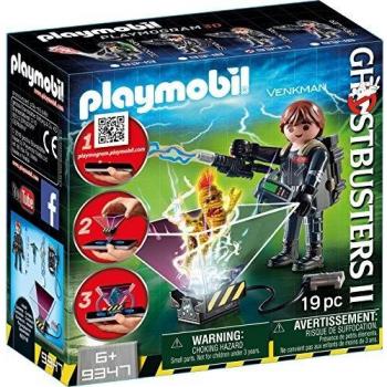 CAZAFANTASMAS-Ghostbuster Peter Venkman Playset de Figuras de Juguete, Multicolor, 7 x 14,4 x 14,6 cm Playmobil 9347
