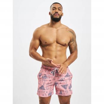 Urban Classics Pattern Swim Trunks (Large Sizes)