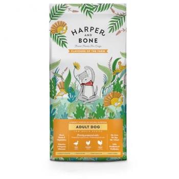 Pienso para Perros Adultos Medianos y Grandes - Sabores de la Granja: Pato, Pollo y Pavo (2 kg)