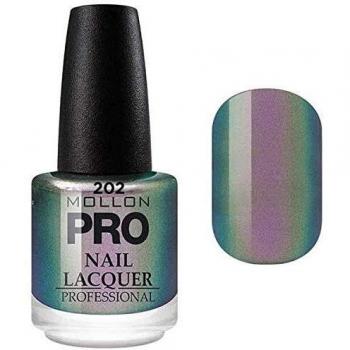 Laca de Uñas Endurecedora Mollon Pro Color 202 Sueño Azul 15 ml