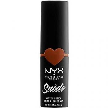 Nyx Professional Makeup Barra De Labios Mate De Larga Duración Y Cobertura Total Suede Matte Lipstick Tono 8 Peach Don'T Kill My Vibe Color Marrón Rojizo