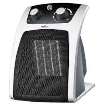 Termoventilador Cerámico 2000W Blanco y Negro con 2 Potencias, 3 Funciones y Termostato Regulable
