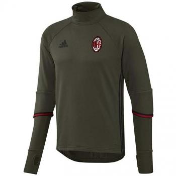 adidas Ac Milan Trg - Sudadera para hombre, color verde / negro / rojo, talla XS
