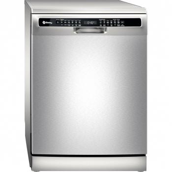 Lavavajillas independiente 60 cm Balay 3VS6060IP, Capacidad para 13 cubiertos, Acabado Inoxidable, Clase Energética C, Función Media Carga