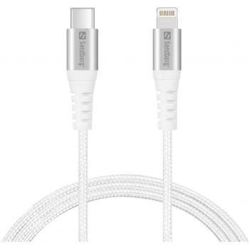 Cable USB-C a Lightning MFI 1M Sandberg