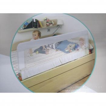 Olmitos - Barandilla Plegable para Cama Nido, 150cm, Color Blanco