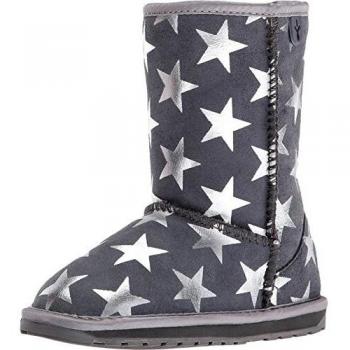 EMU Australia Kids Starry Night Deluxe Wool Boots Size UK 13 EMU Boots Charcoal