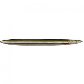 Cebo para truchas marinas Savage Gear Line Thru Sandeel, indicadores de truchas marinas, tapones para truchas marinas., Sandeel Ghost, 12.5cm - 19g