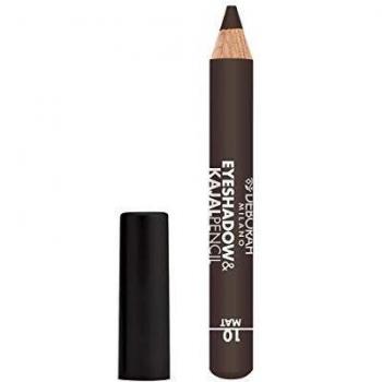 Deborah Eyeshadow & Kajal Pencil 10 Matte Brown