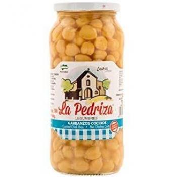 Garbanzos cocidos frasco 400 g