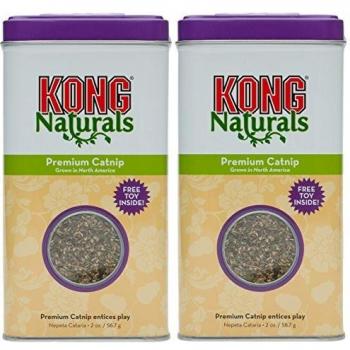 Kong Premium Catnip 4 oz 2 x 2 oz Tubs