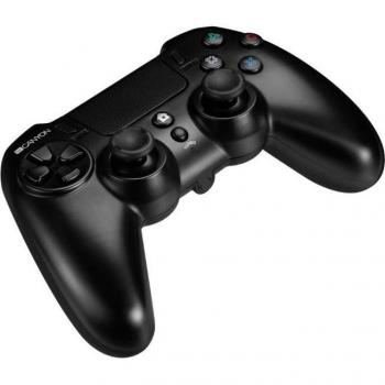 Canyon CND-GPW5 Wireless Gamepad for PlayStation 4, Black