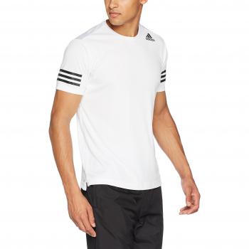 adidas Freelift CC, Camiseta de Manga Corta Para Hombre, Blanco, M