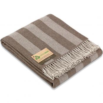 LANEROSSI Plaid Geo Gris 130 x 180 cm