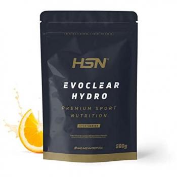 Proteína Hidrolizada de Suero de Leche Evoclear Hydro 500 g Sabor Naranja | Refrescante y Muy Ligera | No-GMO, Vegetariana, Sin Gluten ni Soja