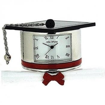 Miniatur Sammleruhr für den Schreibtisch, Miniatur Graduation Hat 9343