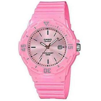 Casio Lrw-200h-4e4 Reloj Analógico para Chica Caja De Resina Esfera Color Rosa