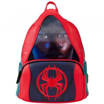 Loungefly Marvel: Spider-Verse Miles Morales Hoodie Cosplay Mini Backpack