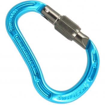Mammut Bionic HMS Screw Gate Mosquetón, Unisex adulto, Azul, Única