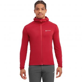 Montane Protium Lite Men's Hooded Fleece Jacket, Large, Acer Red