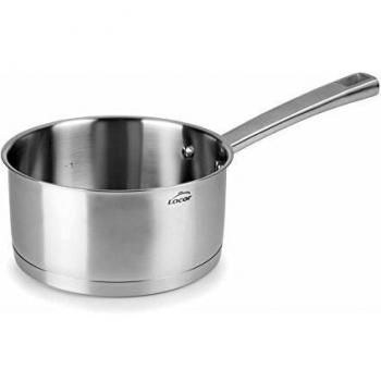 LACOR Foodie Cazo sin Tapa, Acero Inoxidable, Gris, 18 cm