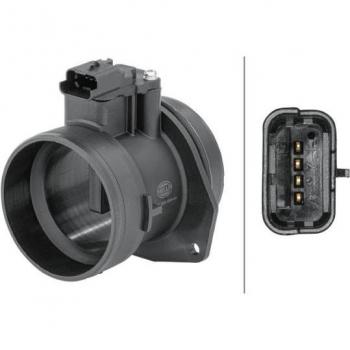 Sensor de flujo de aire HELLA 8ET 358 095-641, medidor de masa de aire con alta precisión, diseño compacto, compatible con múltiples modelos de vehículos, fácil instalación y durabilidad garantizada