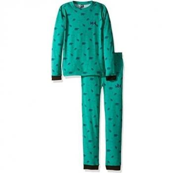 Helly Hansen K Hh Lifa Active Conjunto Deportivo, Niños, Verde