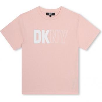 Camiseta de manga corta DKNY con logo frontal D60036