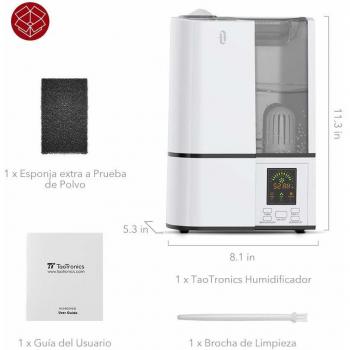 TaoTronics Humidificador 4L Bebé