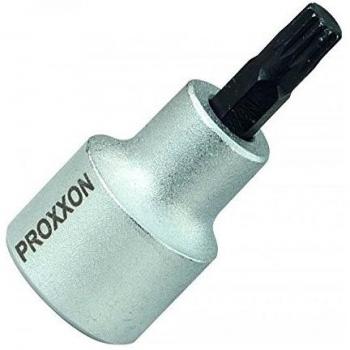 Proxxon 23 319 2223319-Vaso 1/2+ Punta xzn 6 l/55, Metal, Vz 6